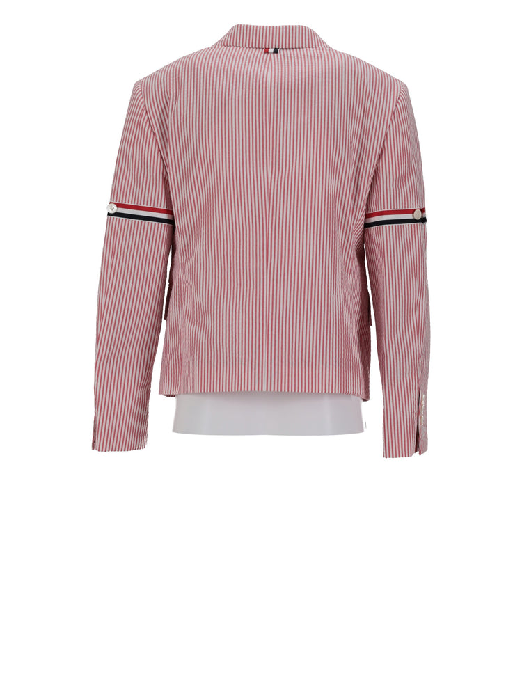 HIGH BREAK SB SPORTCOAT W/ RWB GG ARMBANDS IN SEERSUCKER