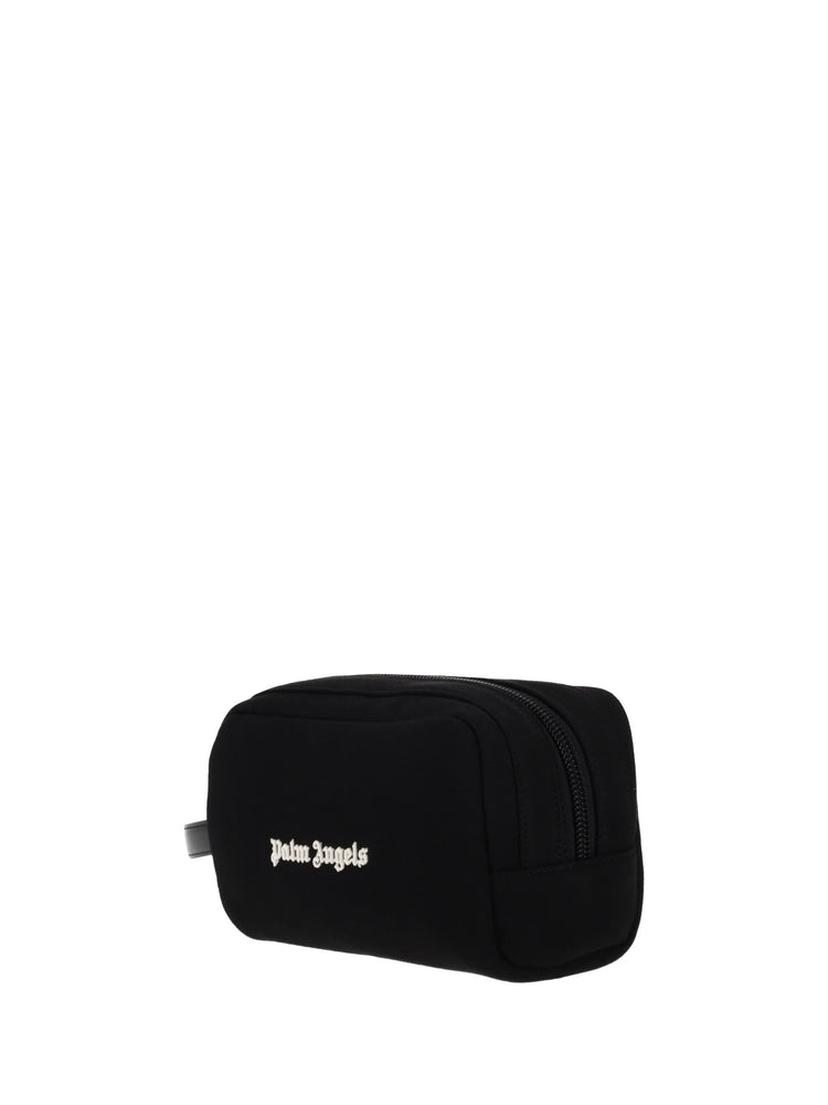 CLASSIC LOGO POUCH BLACK - OFF WHITE