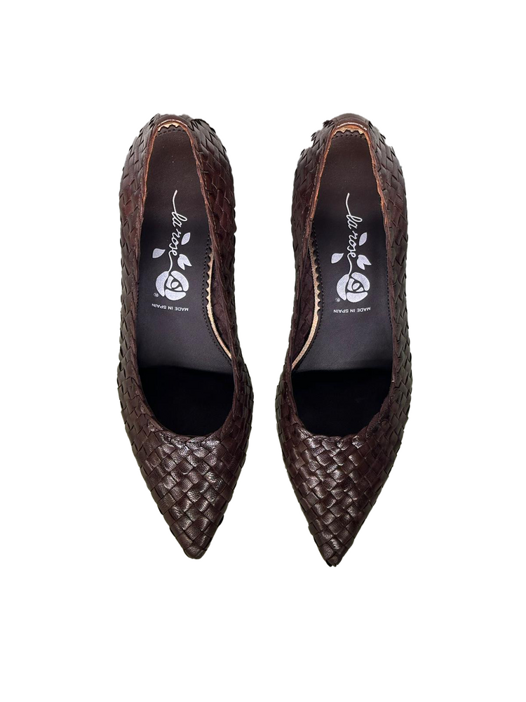 Carol wooden pumps