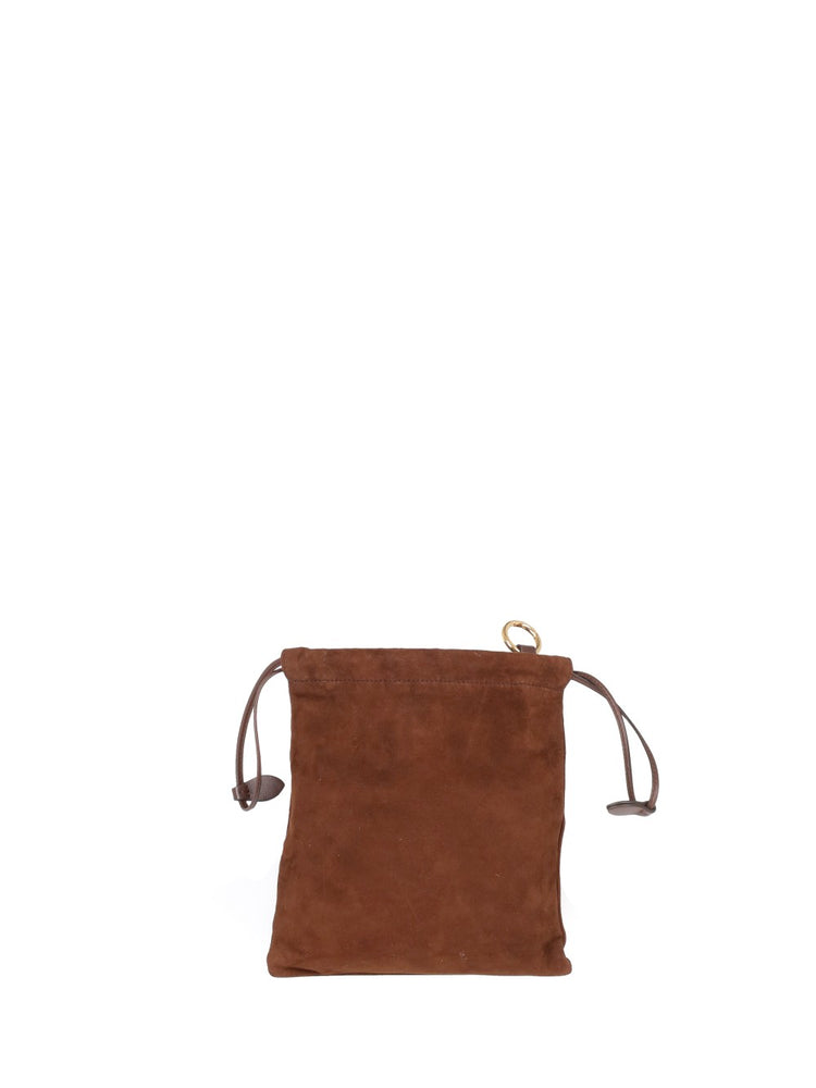 suede pouch