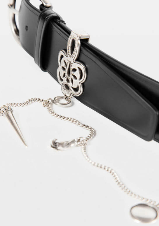 RANJA 4 CM BELTS WITH CHARMS