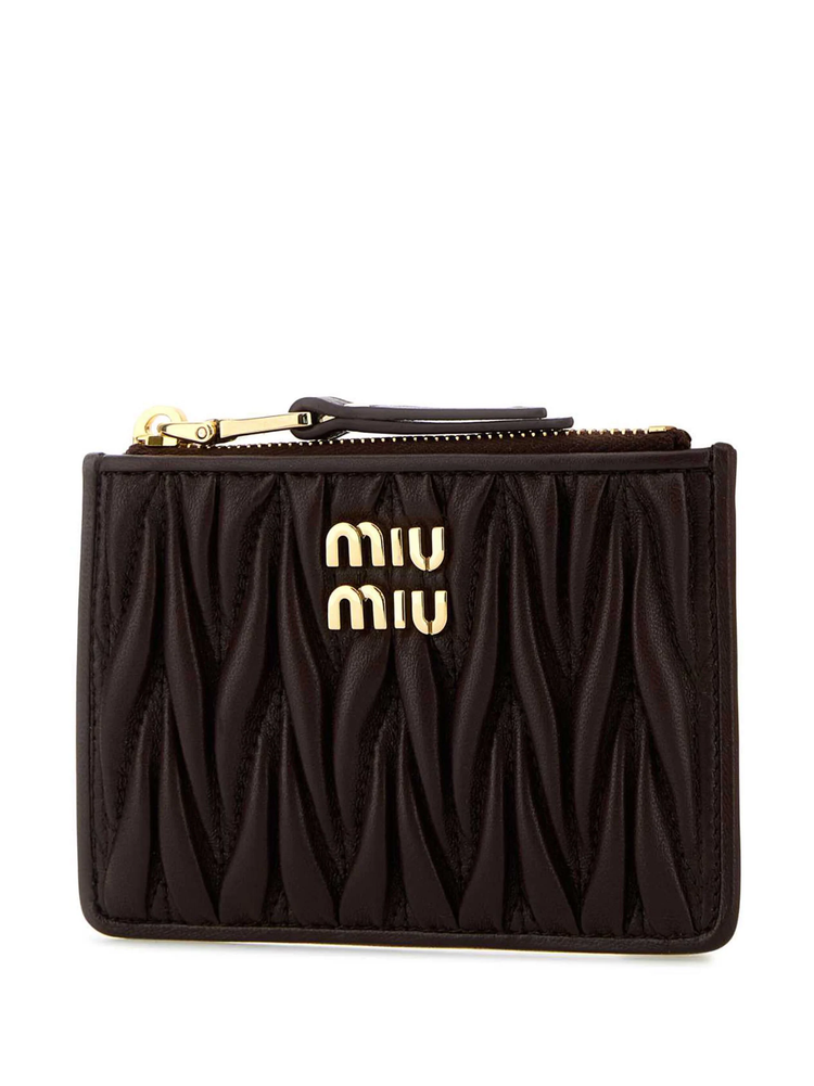 logo lettering wallet