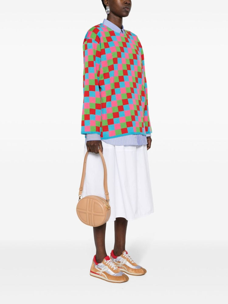 Le JP leather shoulder bag