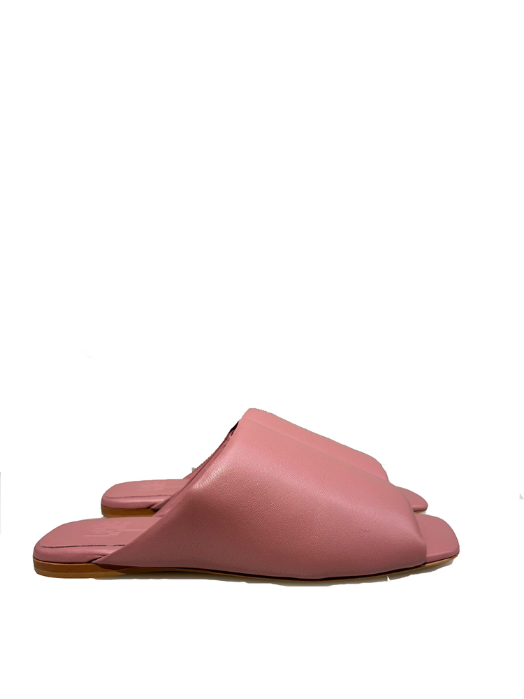 Sabot nappa powder pink
