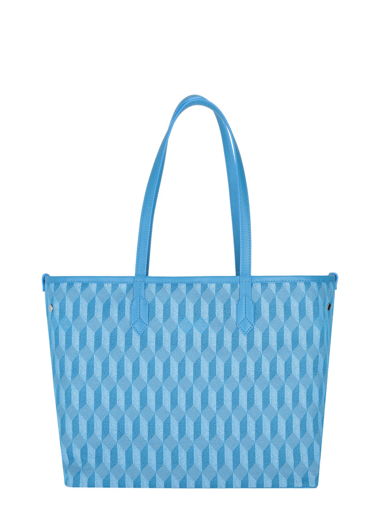 TOTE CALF/COATED CANVAS