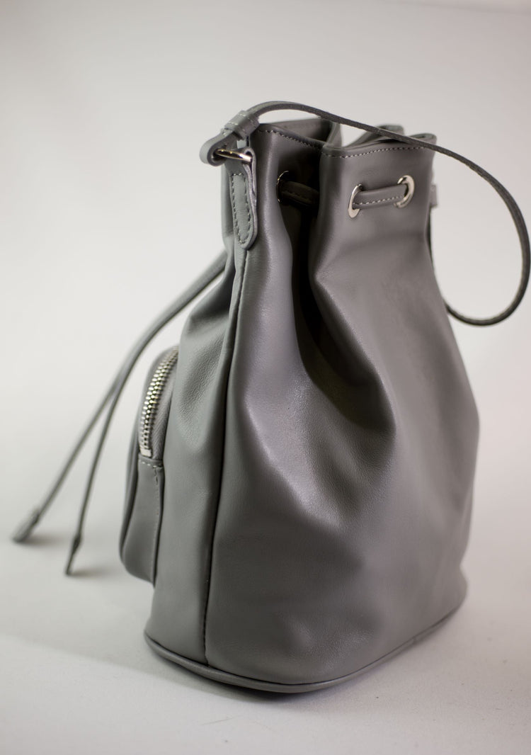 leather satchel bag red