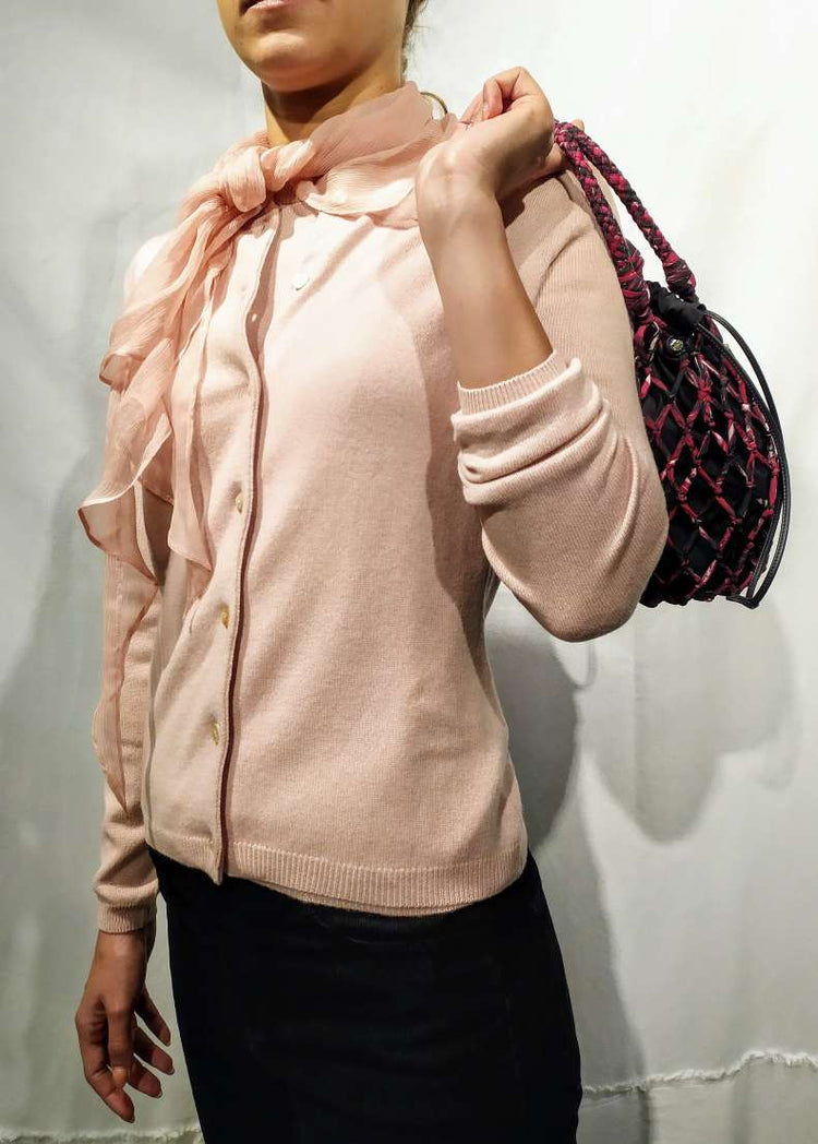 cashmere cardigan