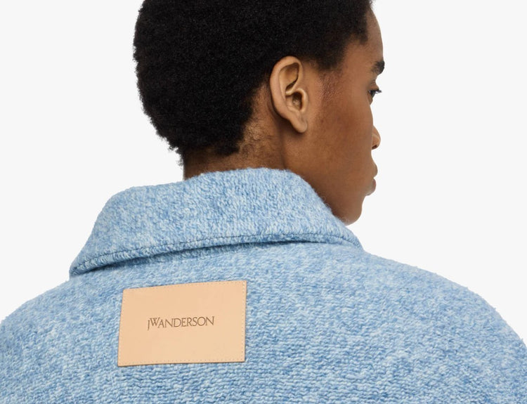 CONTRAST TRIM CASUAL JACKET