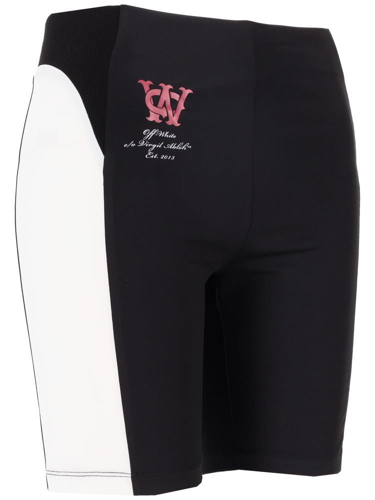 TECH JER SERENA CYCLING SHORT BLACK - WH