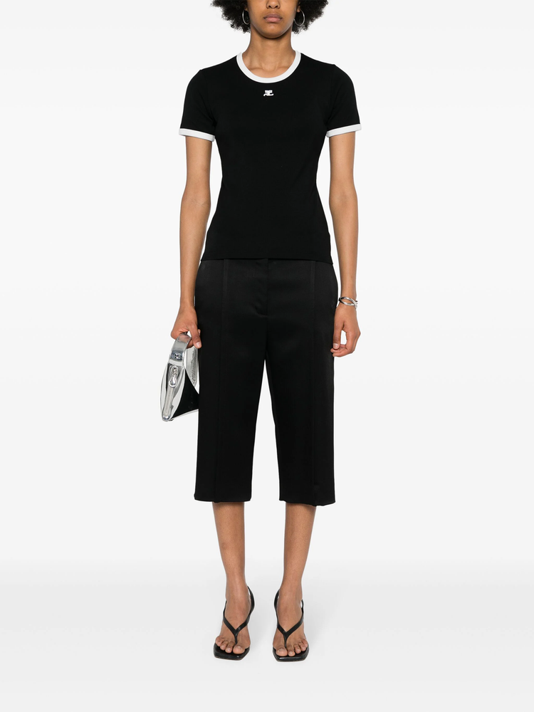 T-SHIRT SIGNATURE CONTRAST