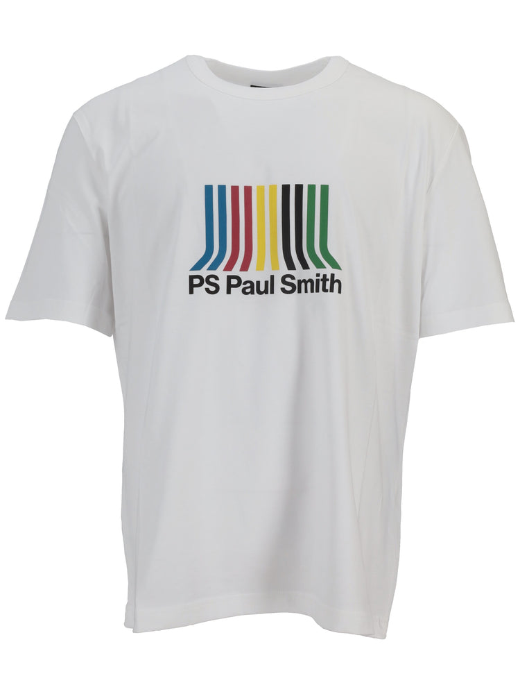 MENS CASUAL FIT SS T SHIRT PS STRIPE