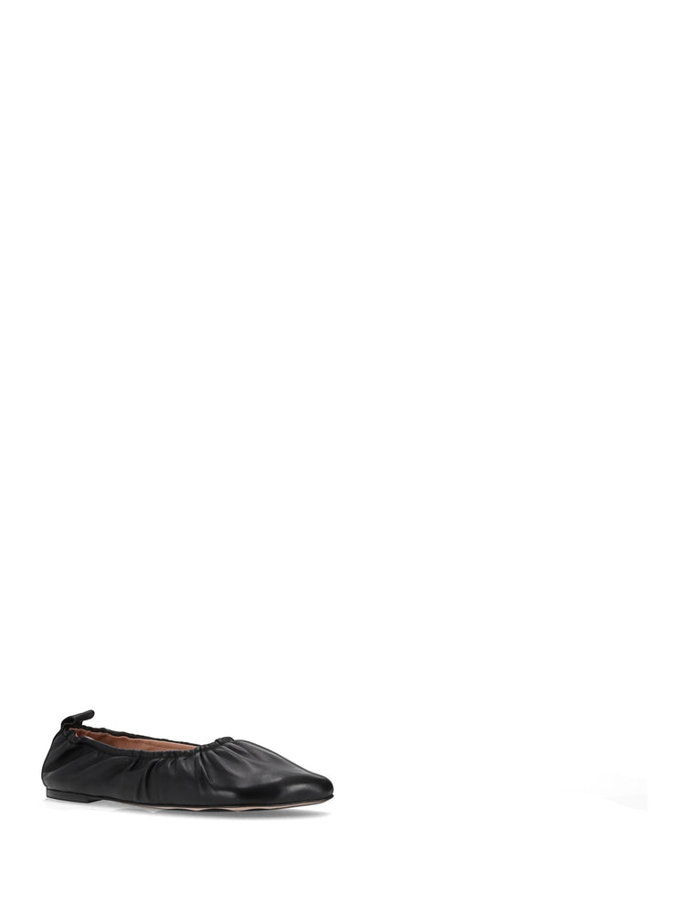 OBLIQUA SOFT BALLERINAS - Calfskin Leather