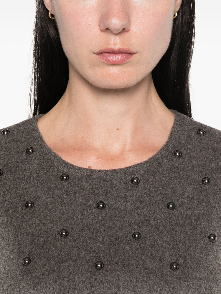 Bleak stud-embellished dress