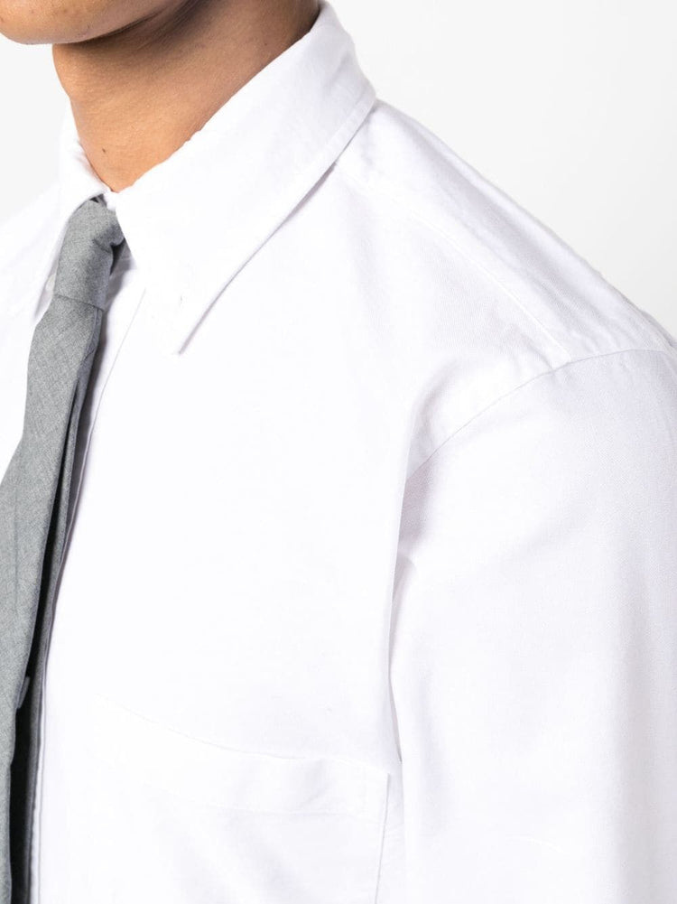 button-up cotton shirt