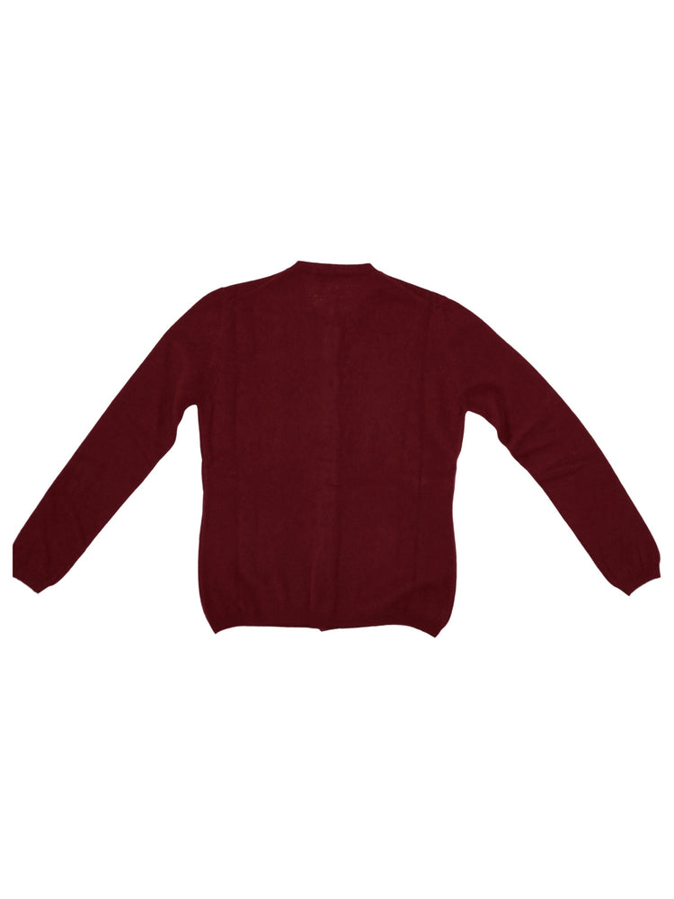 LA ROSE cardigan cashmere grigio melange