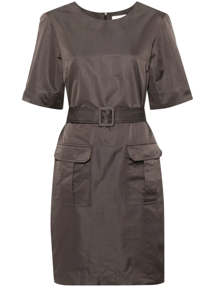 Pesca belted mini dress