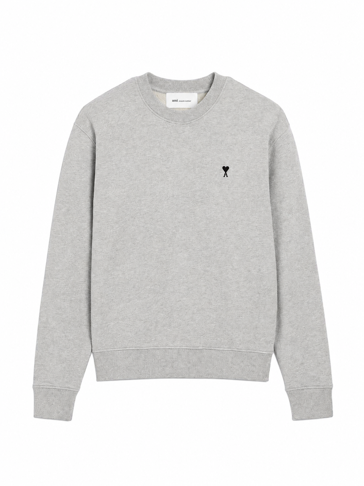 SWEATSHIRT WITH CONTRASTED AMI DE COEUR