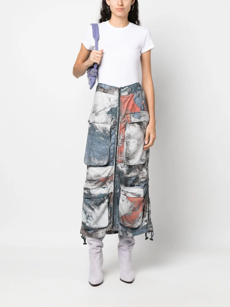 Taomi ribbed cotton T-shirt