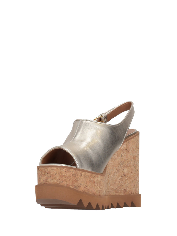 SNEAKELYSE SLINGBACK SANDAL 120 METALLIC ALTER MAT