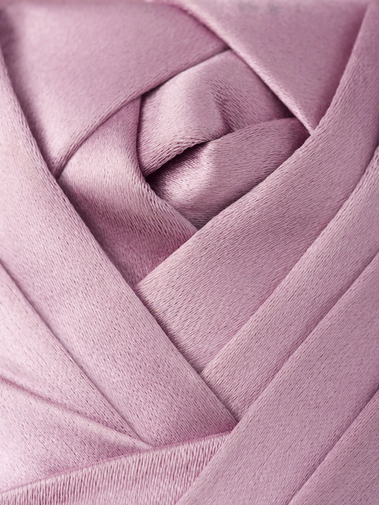 Satin-finish cut-out ballerinas