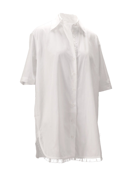 DOUGLAS SHORT-SLEEVED SHIRT - Cotton Poplin