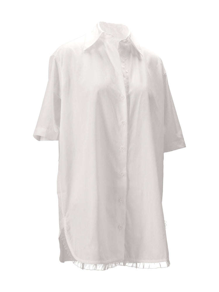 DOUGLAS SHORT-SLEEVED SHIRT - Cotton Poplin