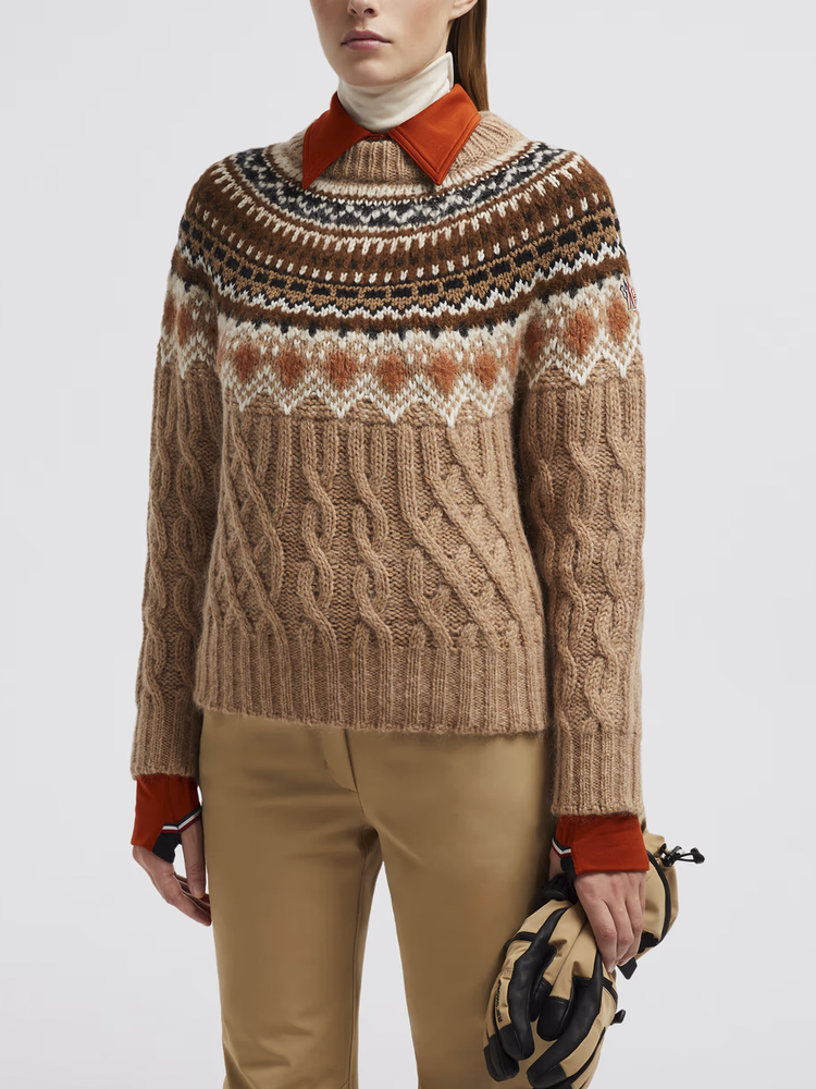 Grenoble cable-knit sweater