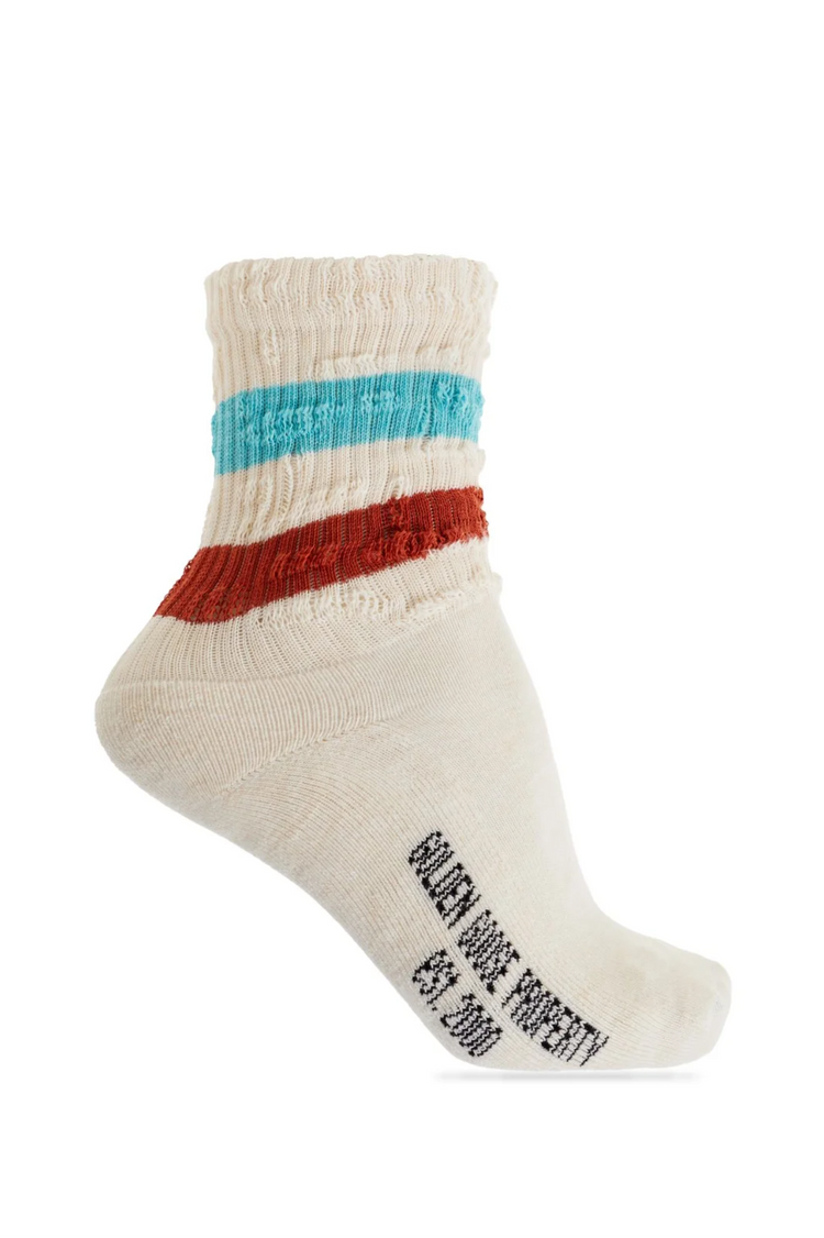 SOCKS HIGH RIB/STRIPES/RIPPED