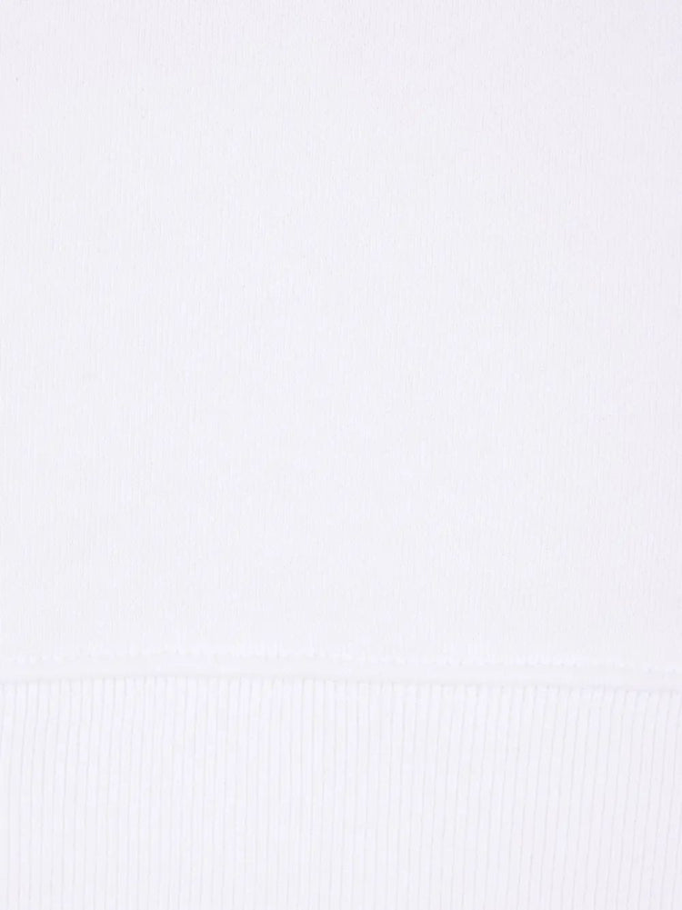 STATEMENT SKATE HOODIE BLACK - WHITE