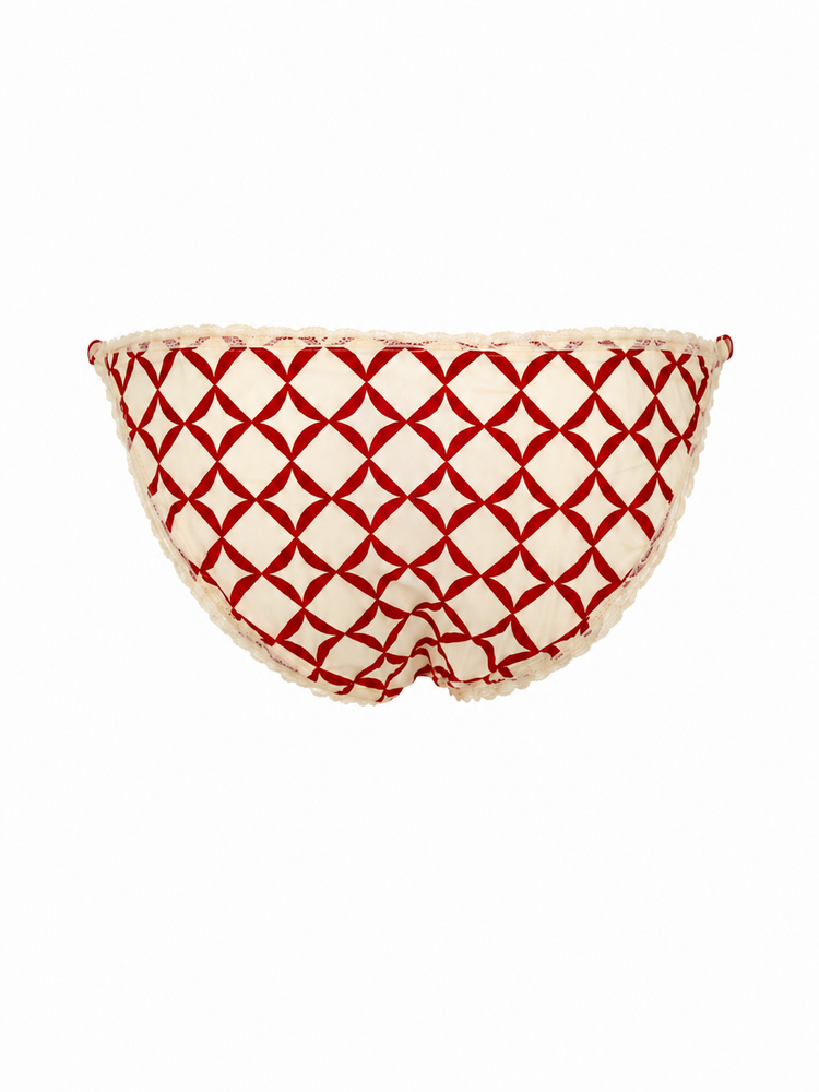 LAURA URBINATI Slip crepe chine stretch print ink