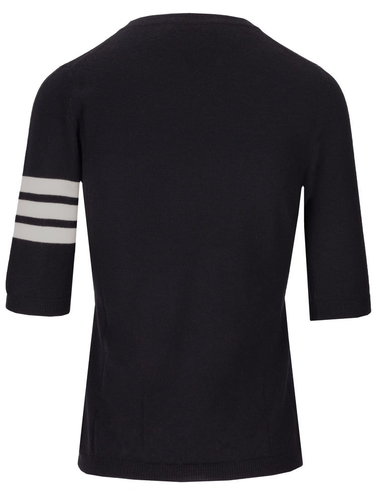 LA ROSE 3/4 merino wool knitwear