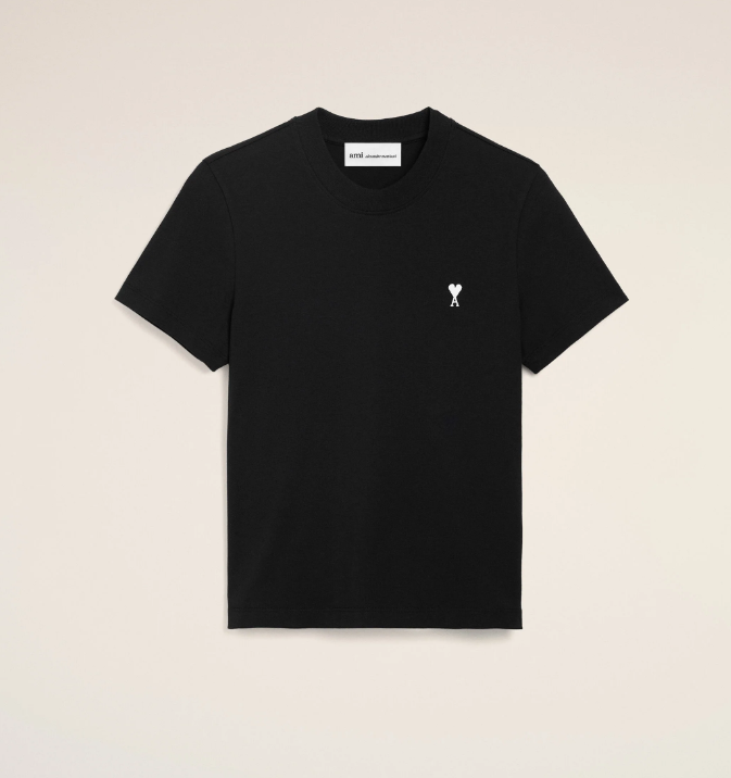 TSHIRT AMI DE COEUR CONTRASTE CROPPED