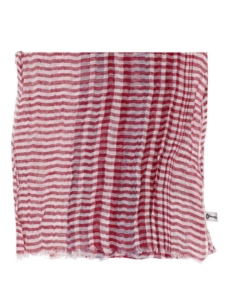 LA ROSE stripes scarves
