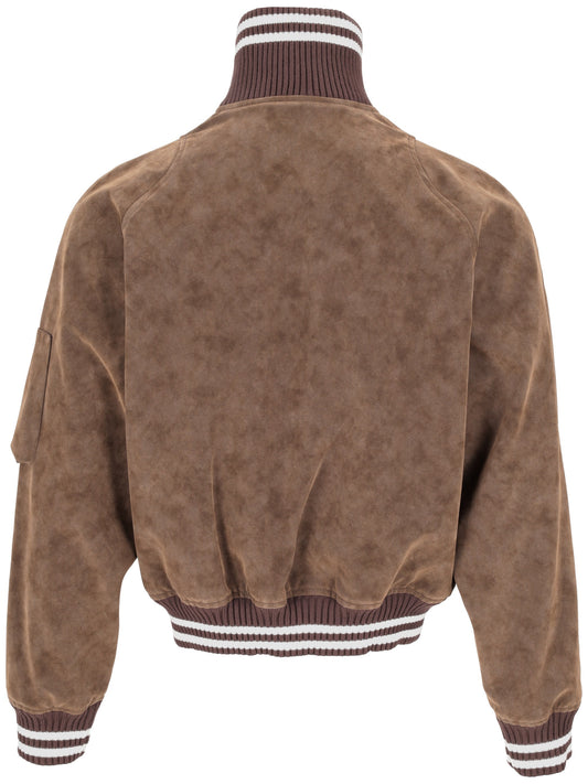 TREE LOGO SUEDE EFFECT CABAN