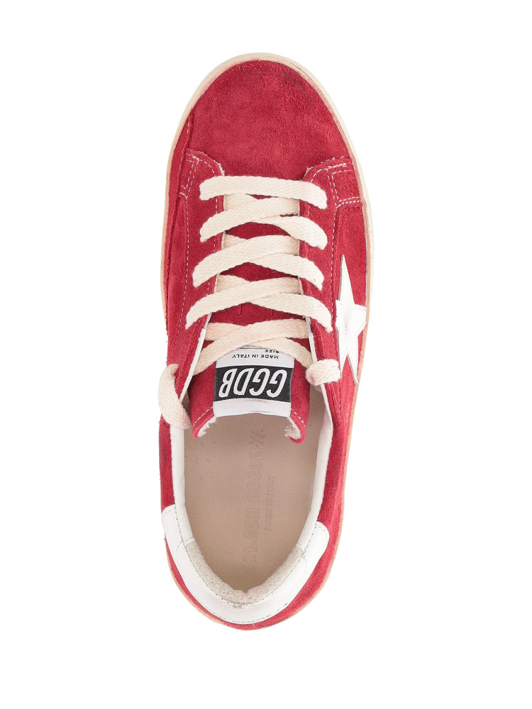 SUPER STAR SUEDE UPPER LEATHER STAR AND HEEL