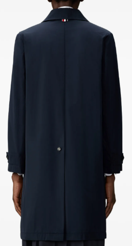 BAL COLLAR RAINCOAT IN LIGHT MEMORY TECH