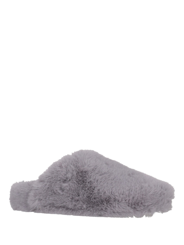 Furry indoor slippers