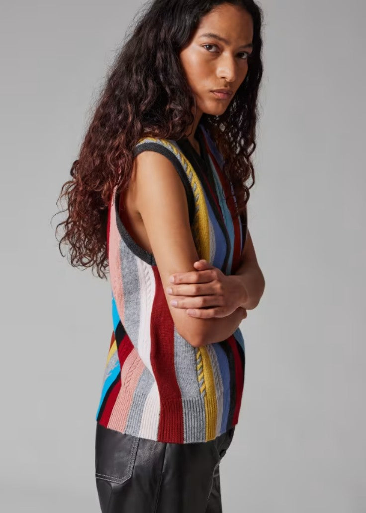 WOMENS KNITTED TANK TOP