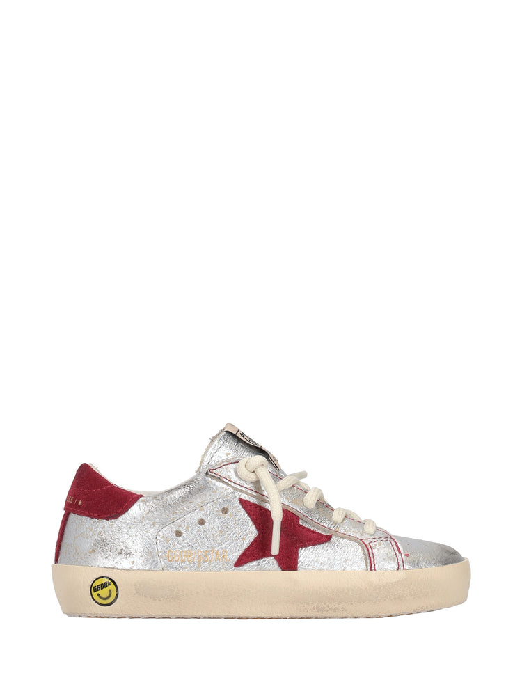 SUPER STAR LAMINATED SUEDE UPPER SUEDE STAR AND HEEL