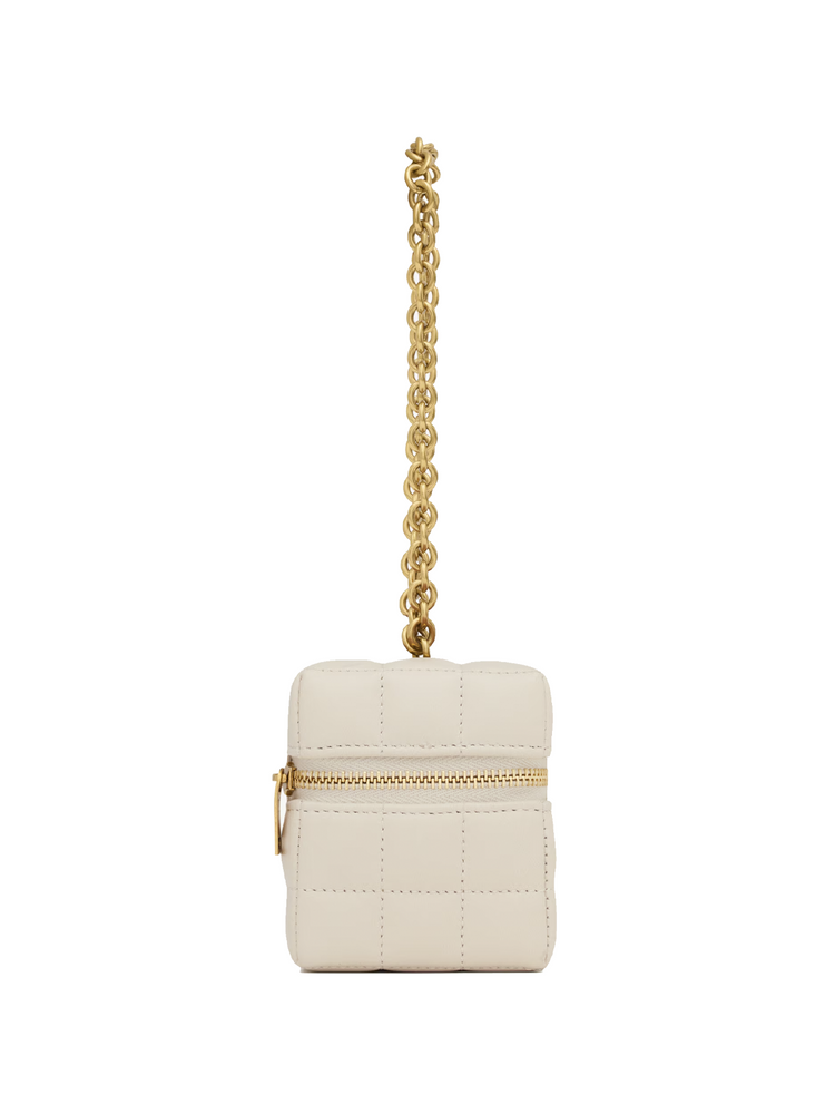 Cassandre matelassé carré mini cube