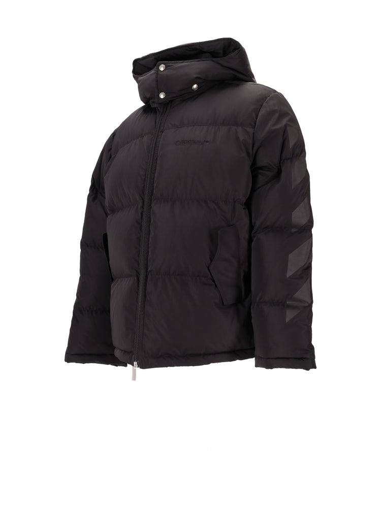 DIAG ARROW DOWNJKT BLACK - BLACK