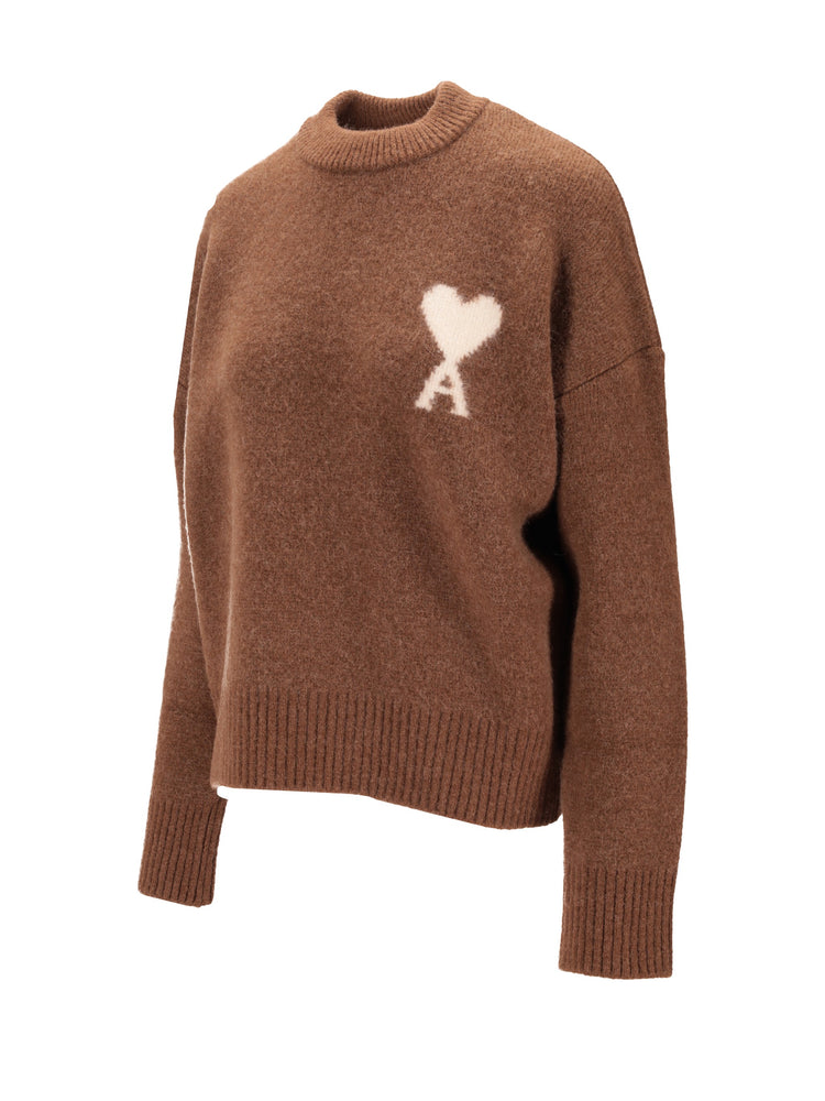 PULL COL ROND AMI DE COEUR
