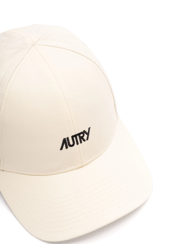logo-embroidered cap
