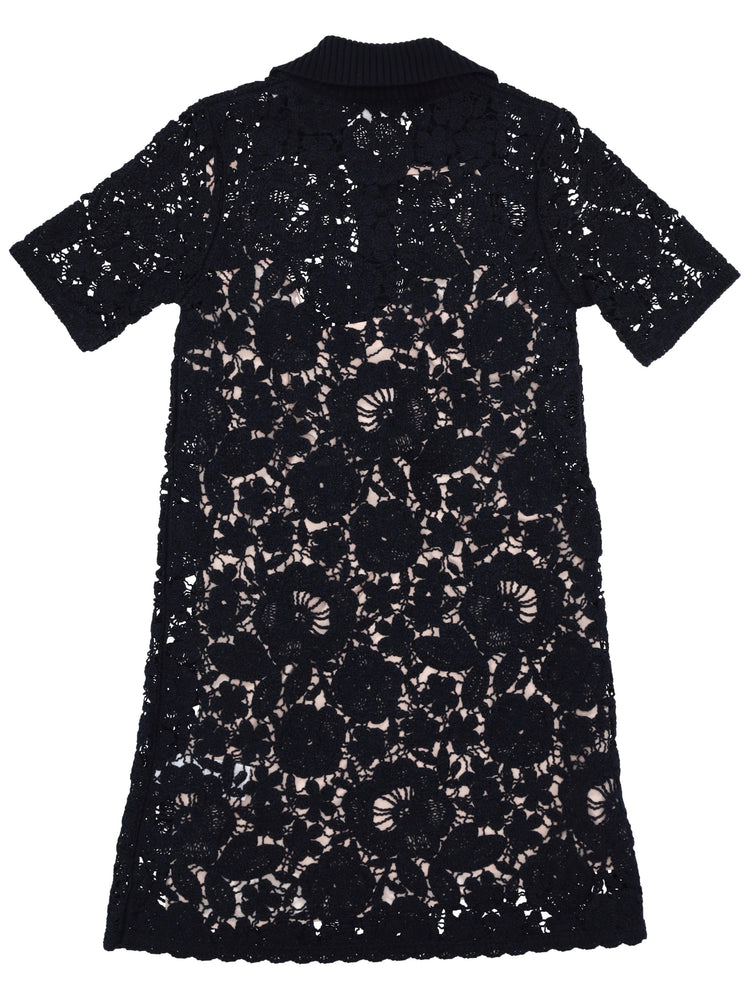 Copper cotton mini dress