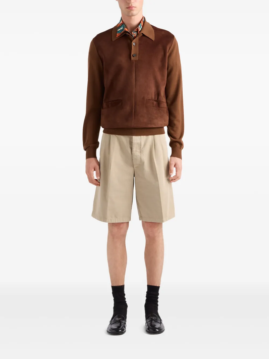 cotton bermuda shorts
