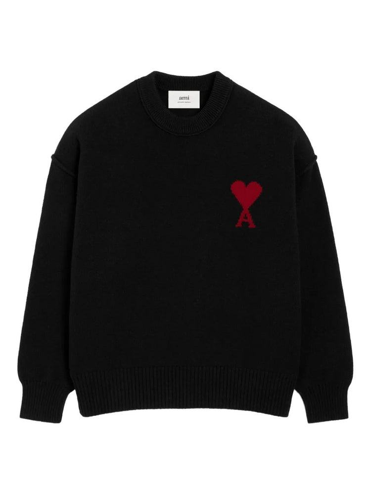 PULL COL ROND AMI DE COEUR