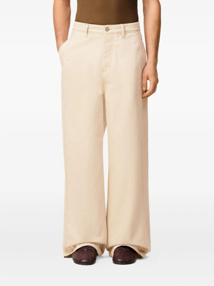 JEAN WIDE FIT AVEC BANDES LATERALES