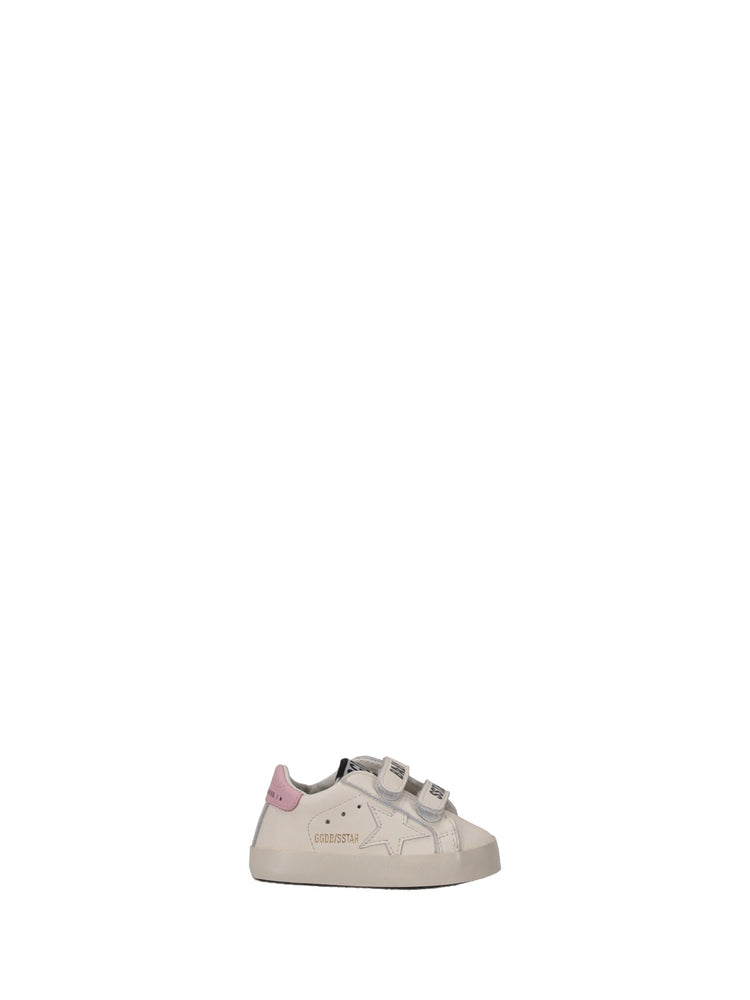 BABY SCHOOL SET NAPPA UPPER STRIPES AND STAR LEATHER HEEL