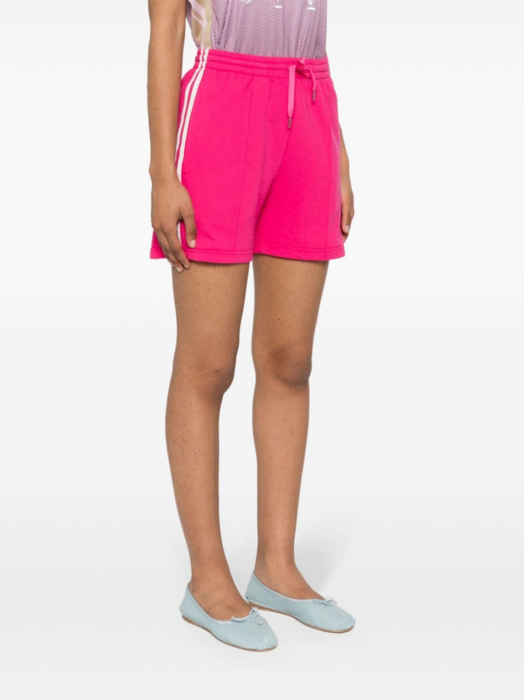 striped jersey shorts