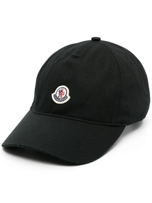 logo-patch cotton baseball hat
